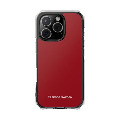 Ruby Red - Clear Impact iPhone 16 Phone Case