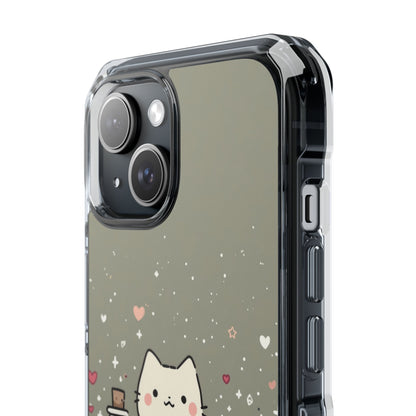 Cat Explores Potions iPhone Case - Impact