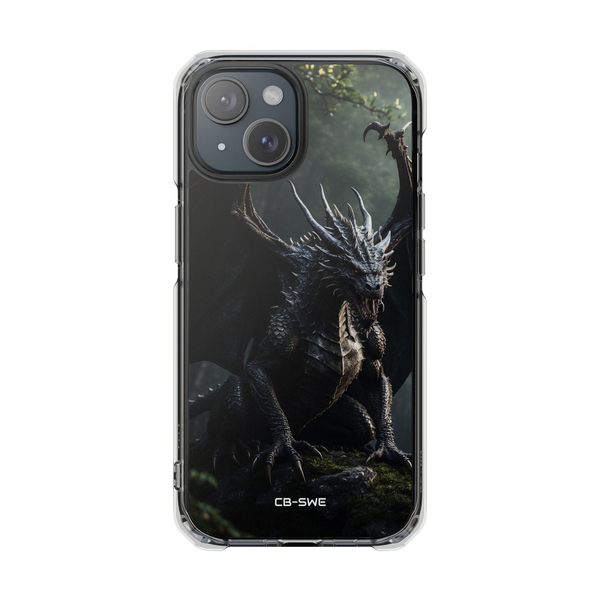 Dragon Emerges Mist iPhone Case - Impact