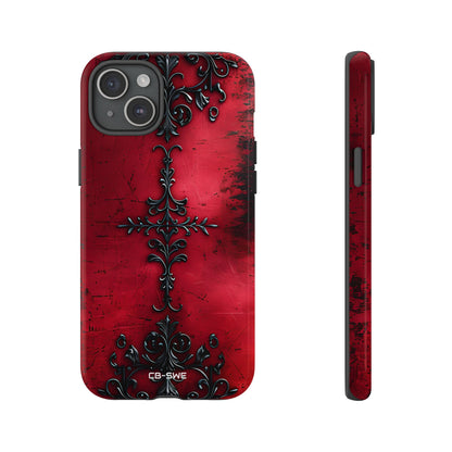 Gothic Crimson Emblem - iPhone Case