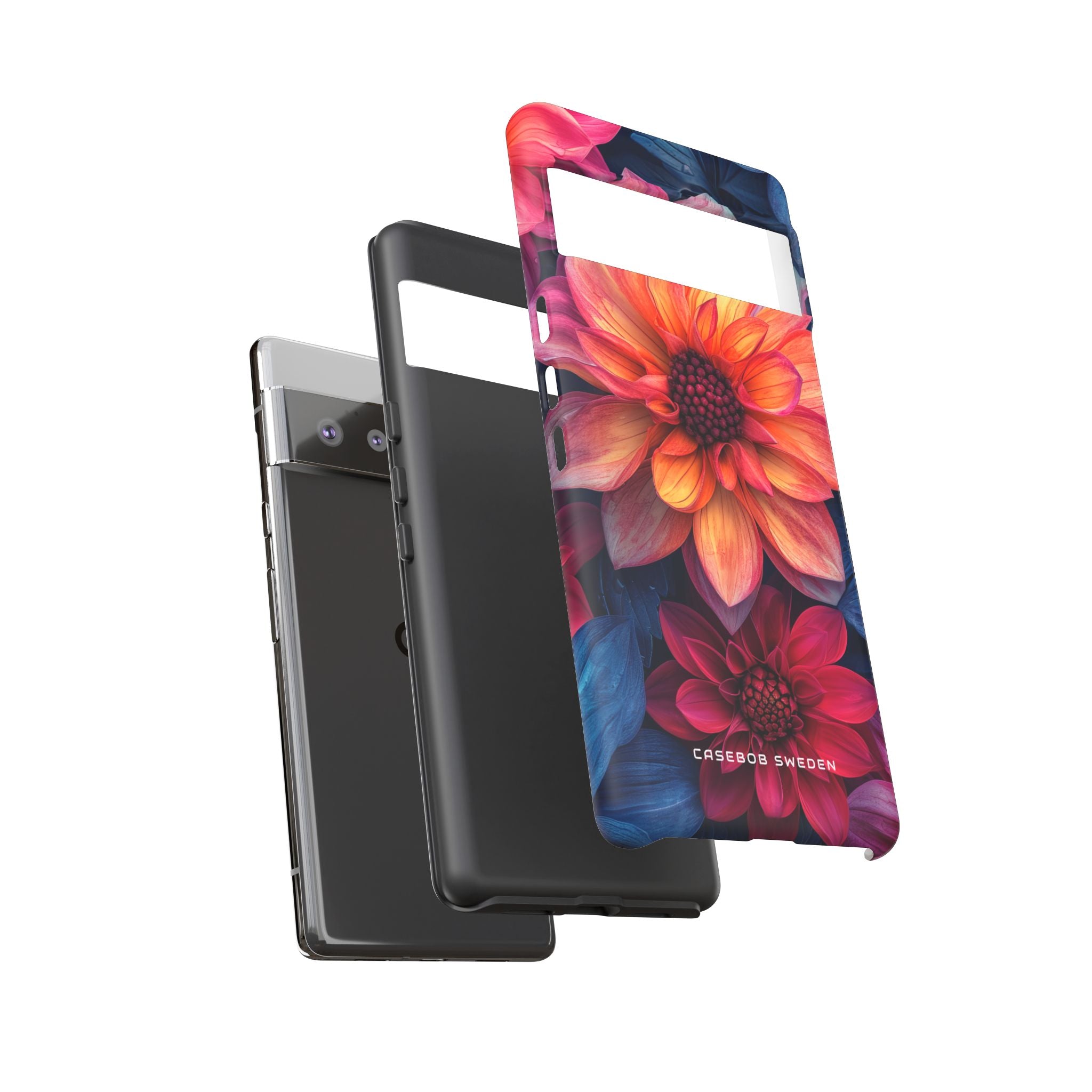 Fiery Bloom Harmony Google Pixel 6 - Tough Phone Case