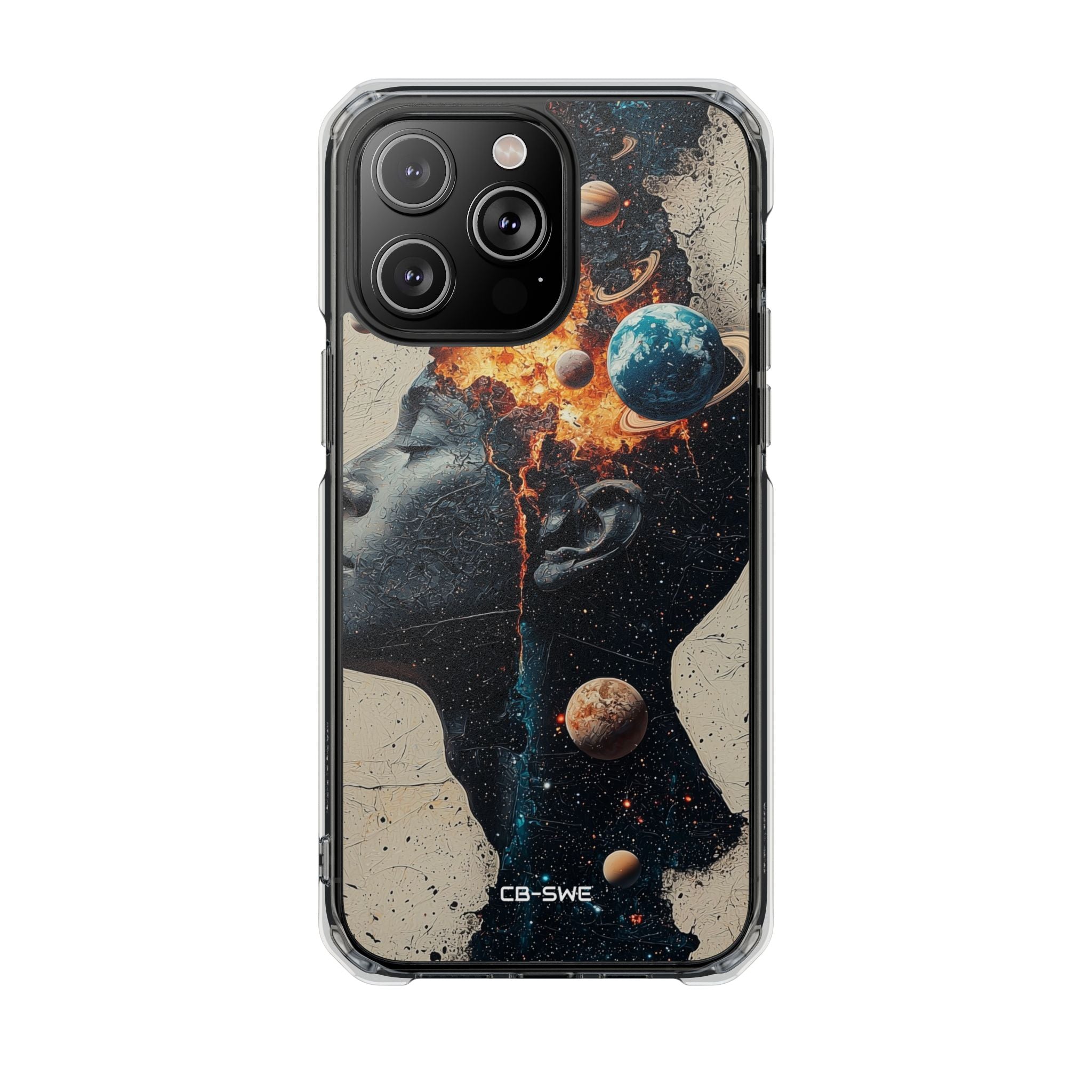 Cosmic Mind Erupts iPhone Case - Impact
