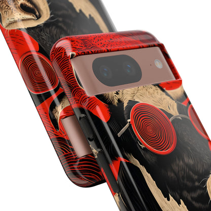 Hypnotic Cow Google Pixel 8 Case - Tough