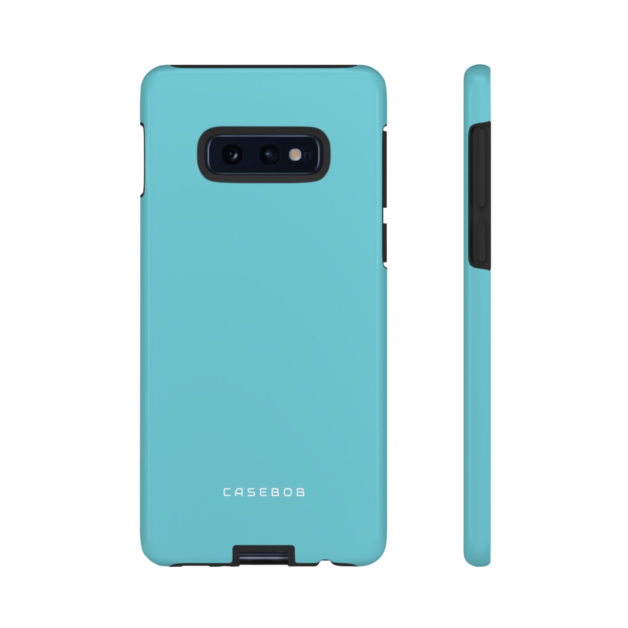 Cyan Blue - Protective Phone Case - Protective Phone Case