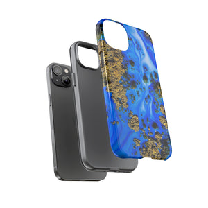 Blue River Ink Art iPhone Case (Protective) Phone Case