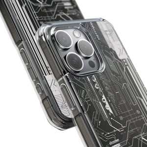 Circuitry Aesthetics - Phone Case for iPhone (Clear Impact - Magnetic)