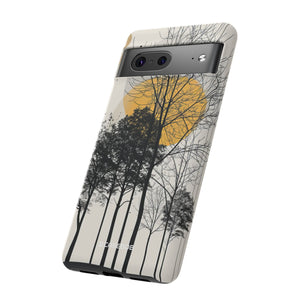 Minimalist Nature Harmony | Protective Phone Case for Google Pixel