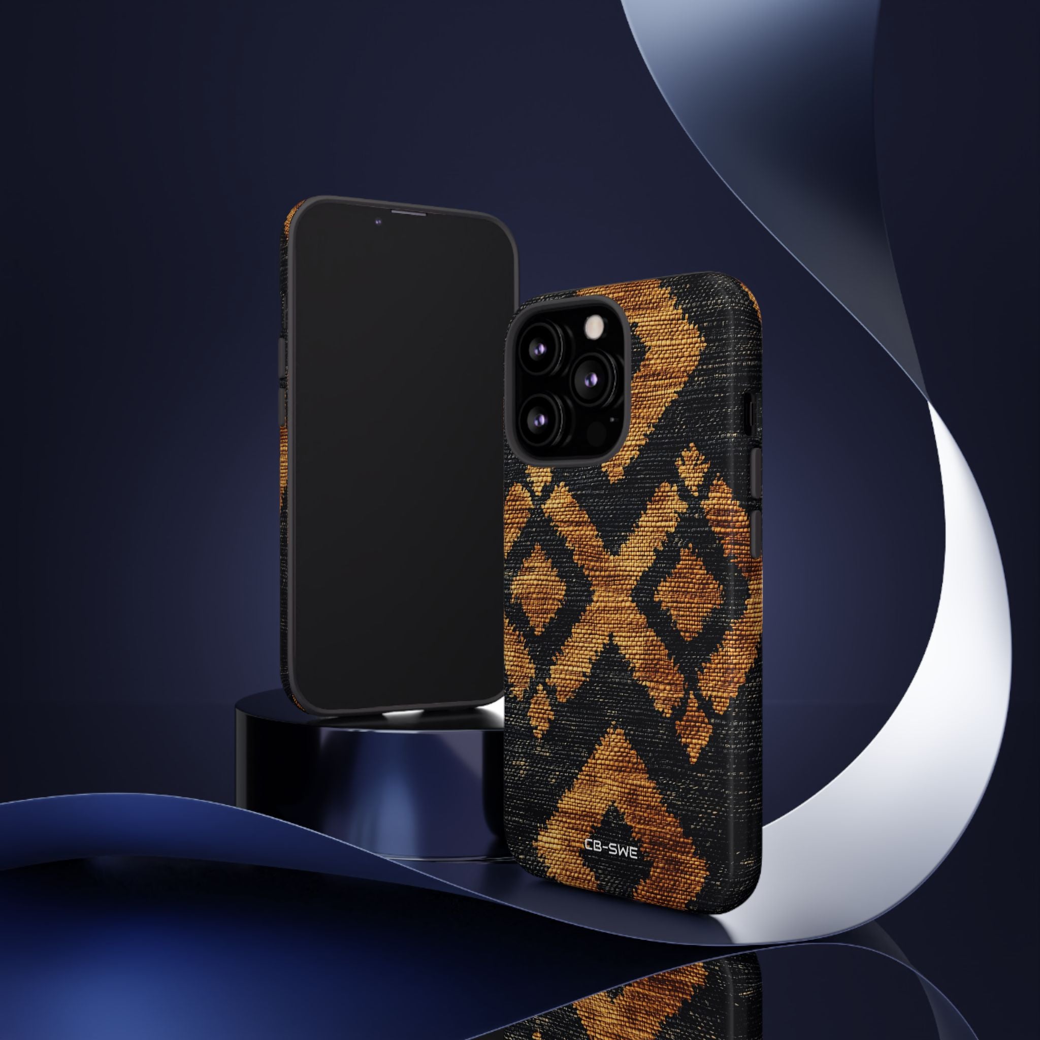 Diamond Shapes Intertwine - iPhone Case