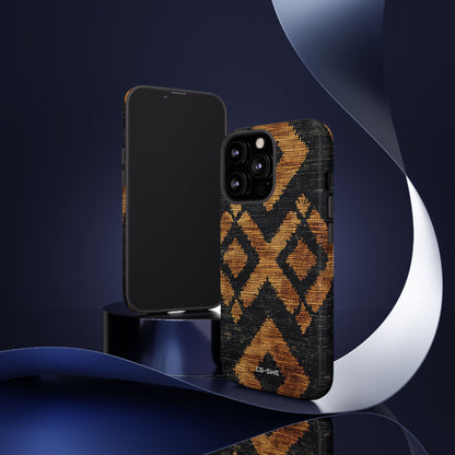 Diamond Shapes Intertwine - iPhone Case