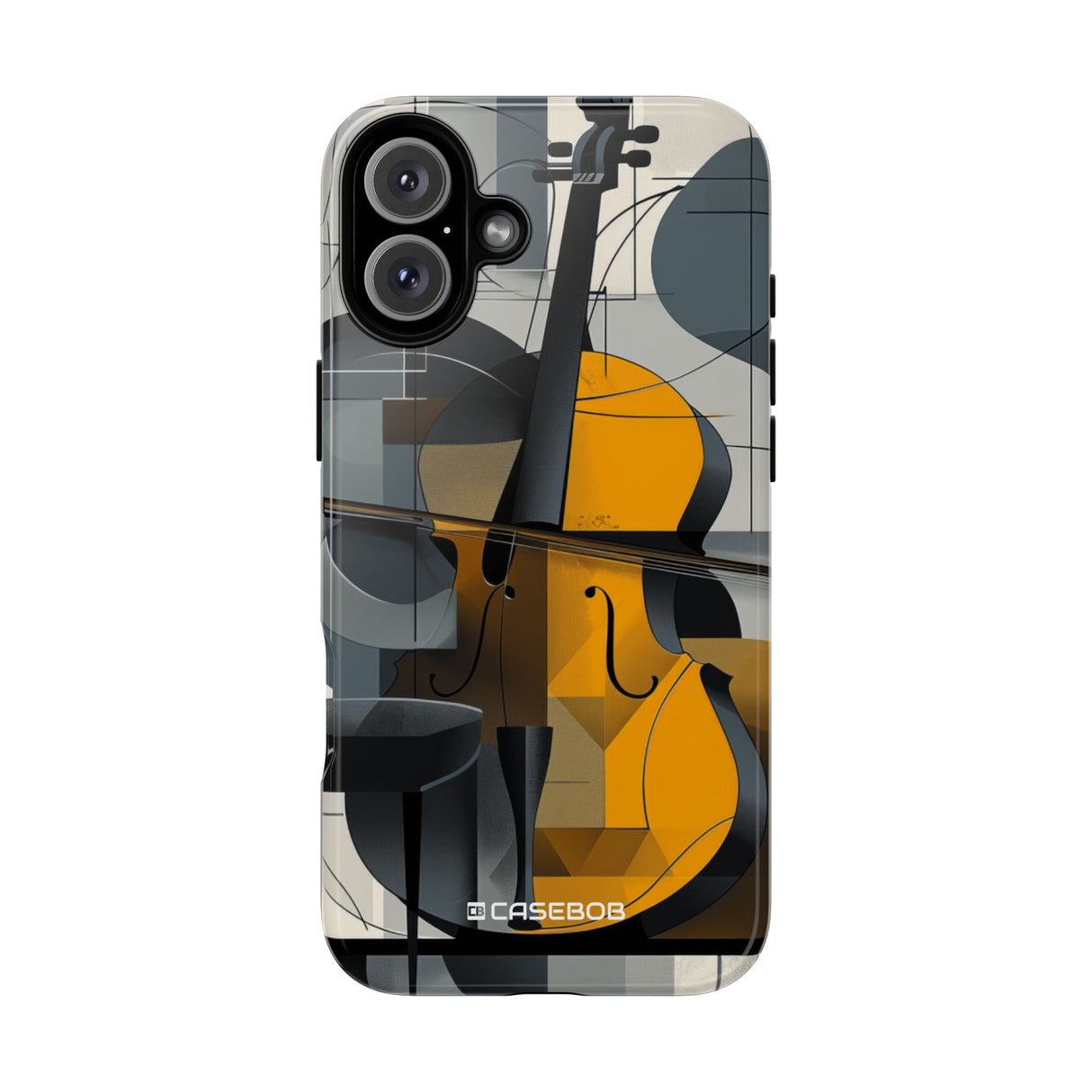 Abstrakte Eleganz: Celloharmonie - für iPhone 16