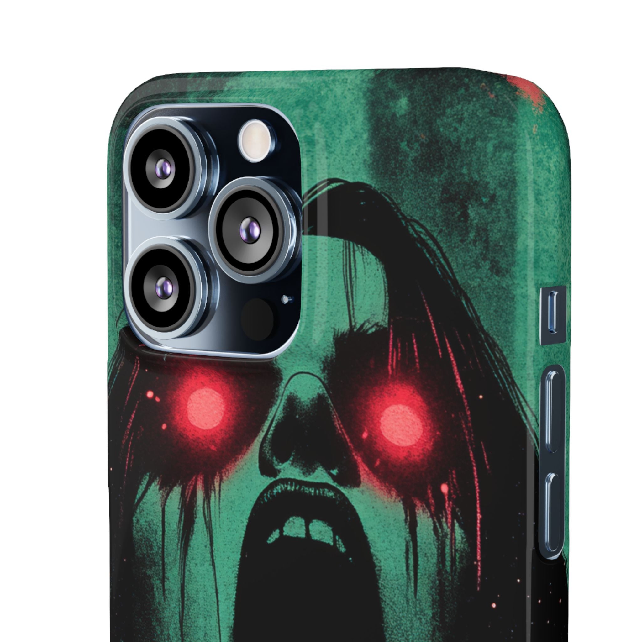 Haunting Glow of Gothic Eyes iPhone 13 - Slim Phone Case