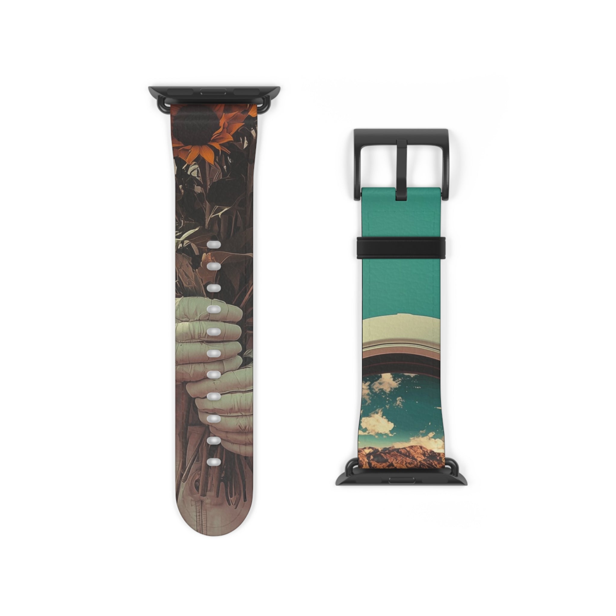 Auringonkukka Astronaut - Kellonranneke