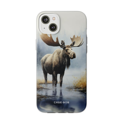 Moose Reflection iPhone 14 Plus Case - Soft