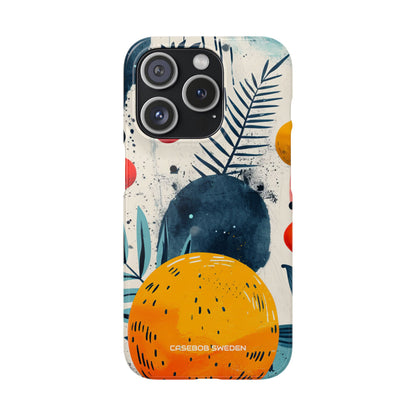 Vibrant Fruit Canvas - Slim iPhone 15 Phone Case