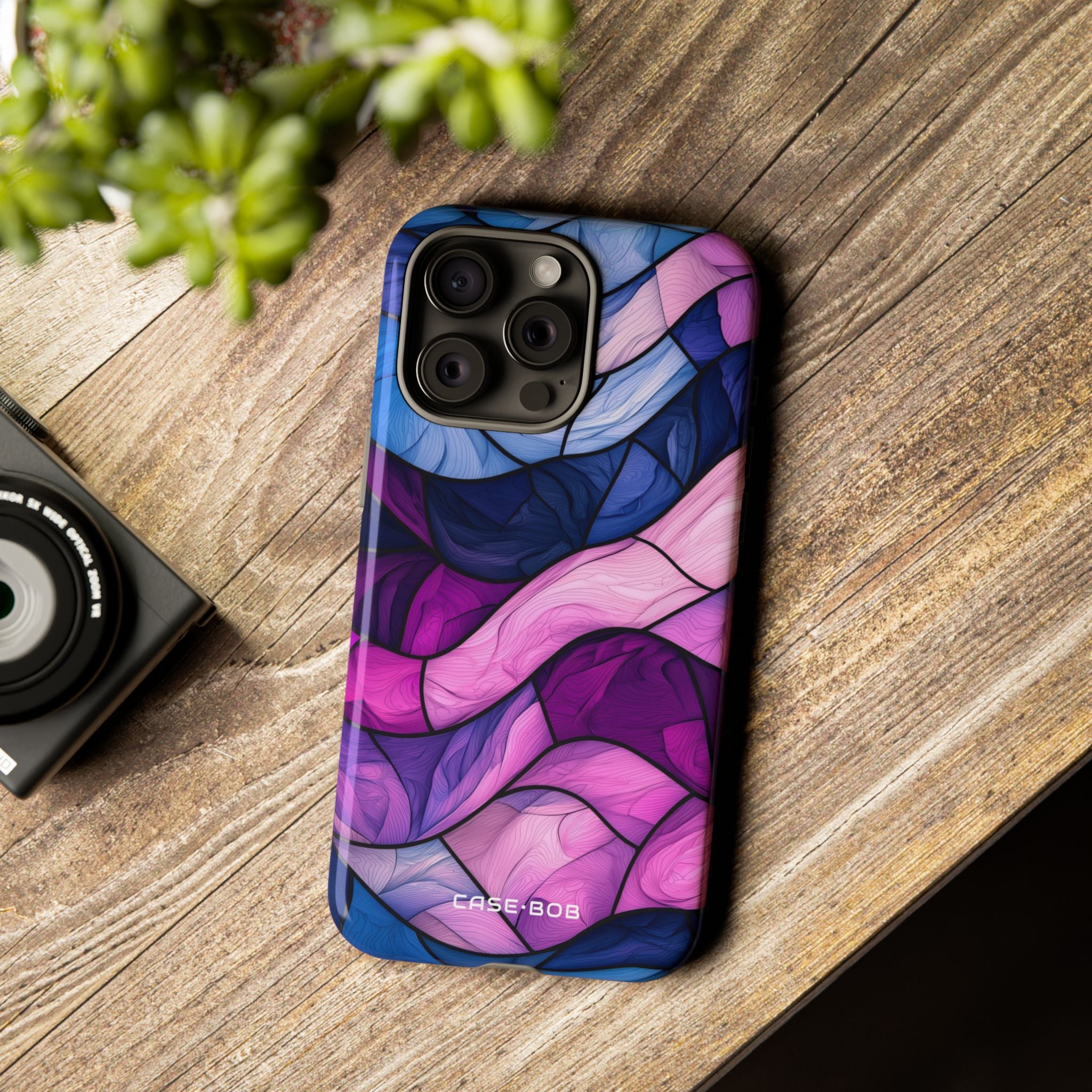 Wavelike Glow iPhone 15 Pro Max Case - Tough