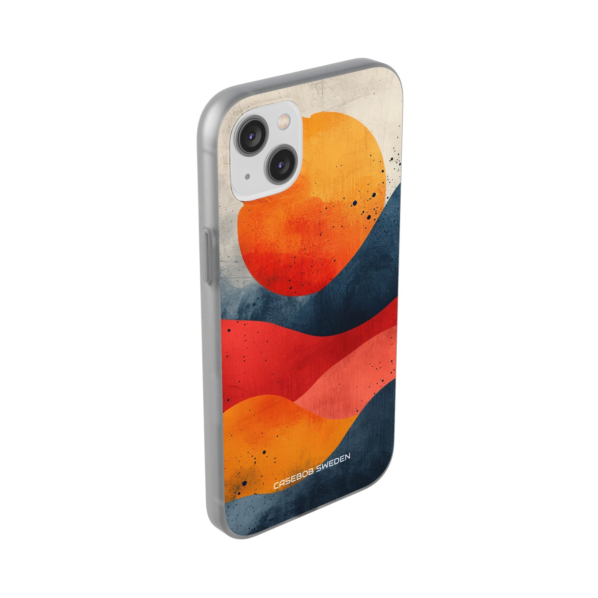 Sunburst Waves - Flexi iPhone 14 Phone Case