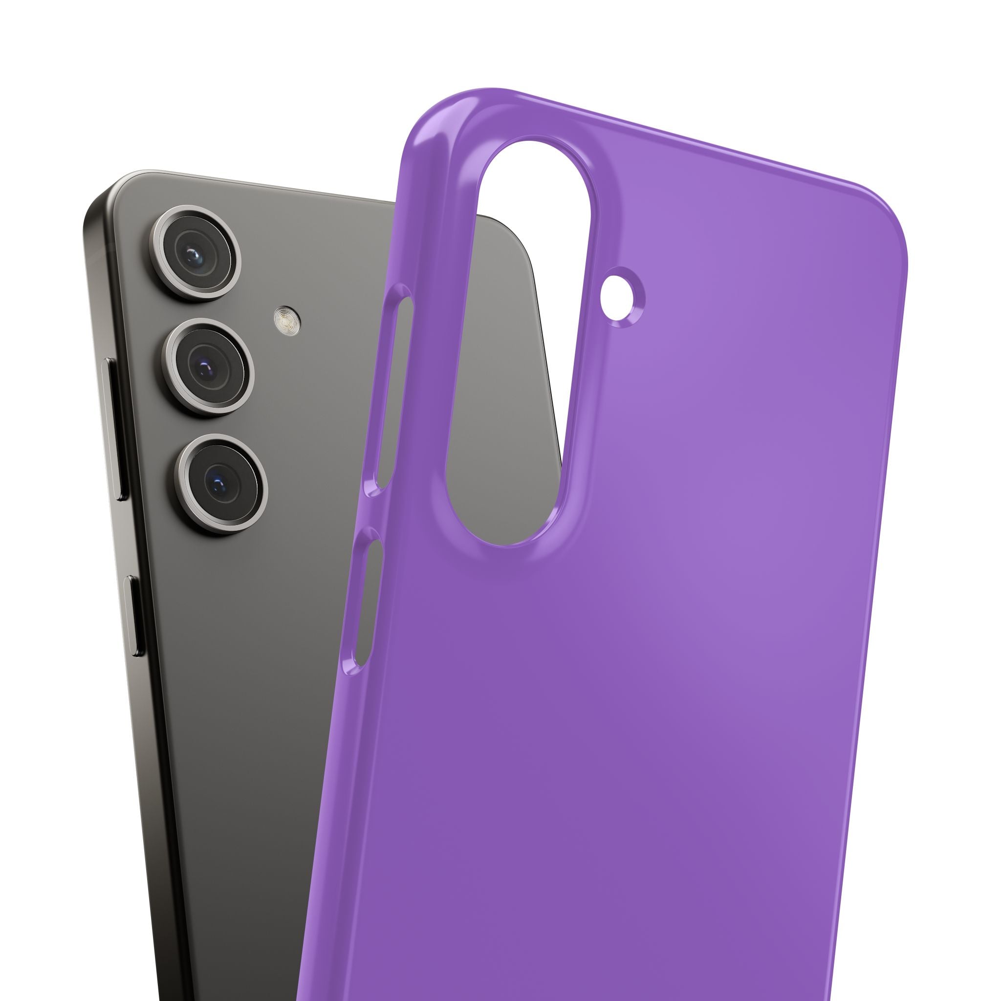 Amethyst Purple - Slim Samsung S24 Phone Case