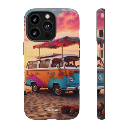 **Van Rests at Shore** - iPhone Case