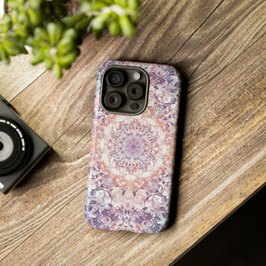 Symmetric Mandala Harmony - Protective Phone Case