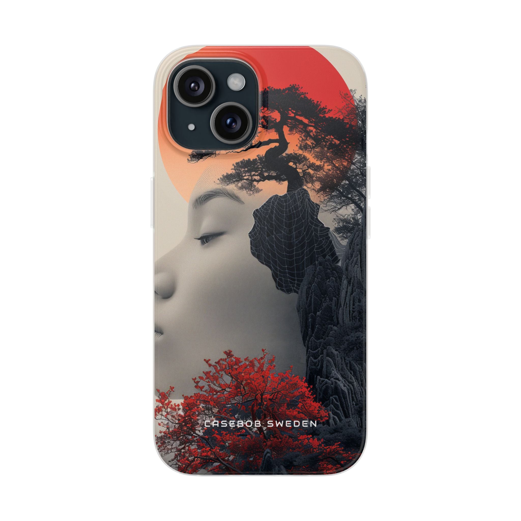 Surreal Zen Harmony iPhone 15 - Flexi Phone Case