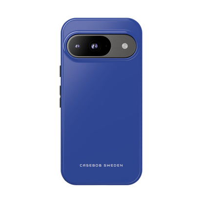 Monochrome Serenity in Blue Google Pixel 9 - Tough Phone Case