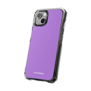 Lavender Floral | Phone Case for iPhone (Clear Impact Case - Magnetic)