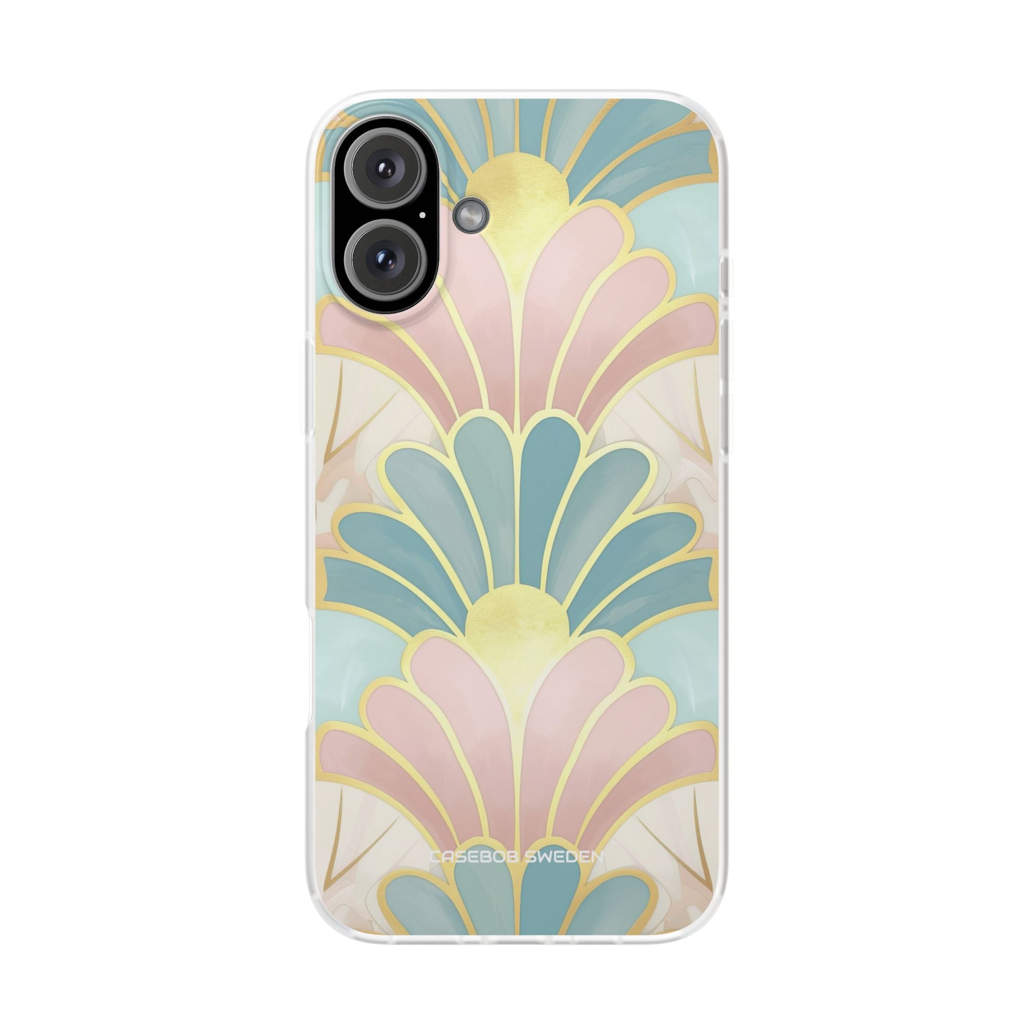 Pastel Deco Elegance - Flexi iPhone 16 Phone Case