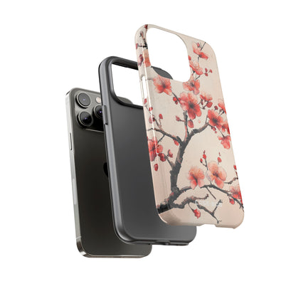 Blossom Shadow iPhone 14 Pro Max Case - Tough