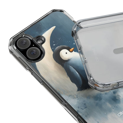 Crescent Moon Perch iPhone Case - Impact