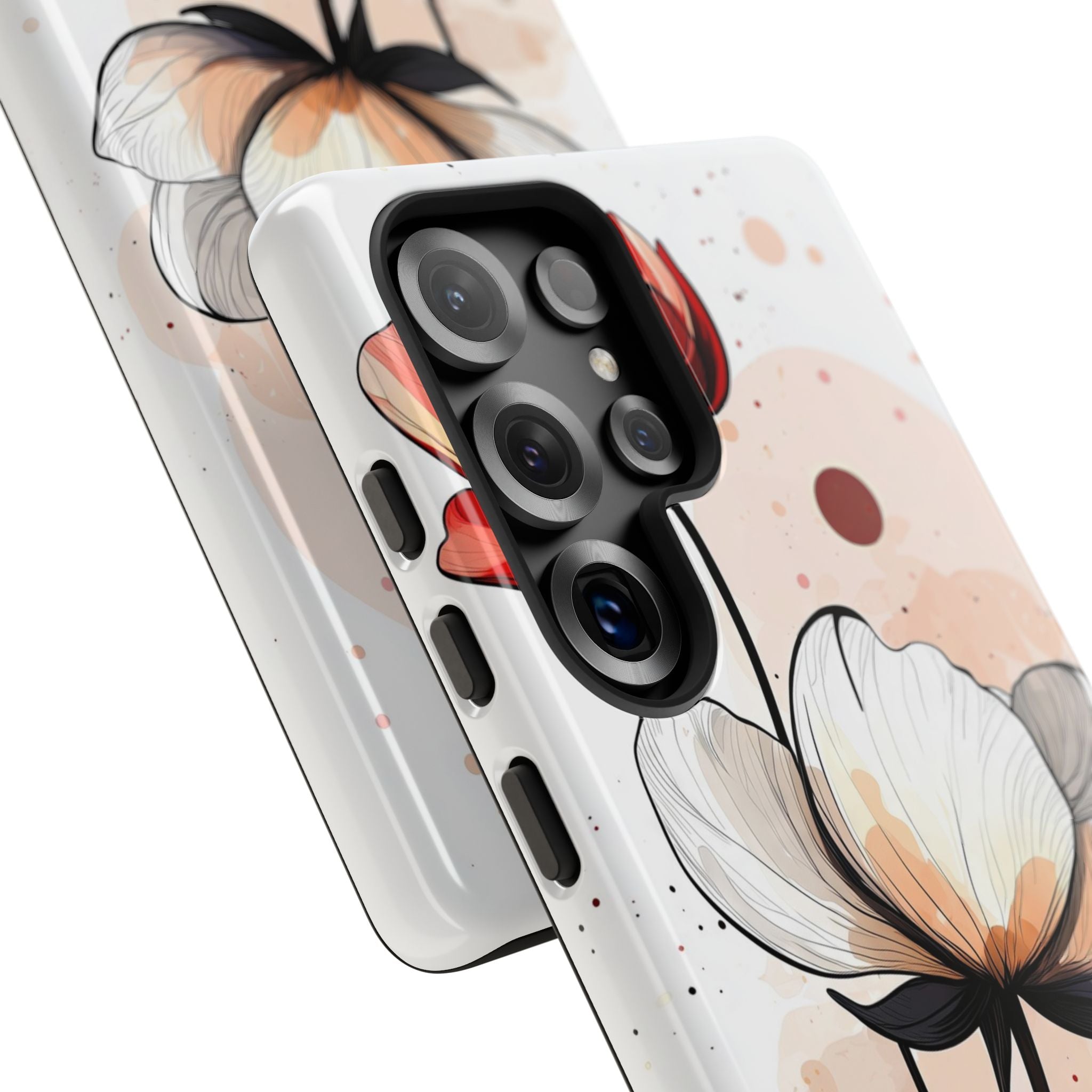 Vibrant Floral Elegance - Samsung Case