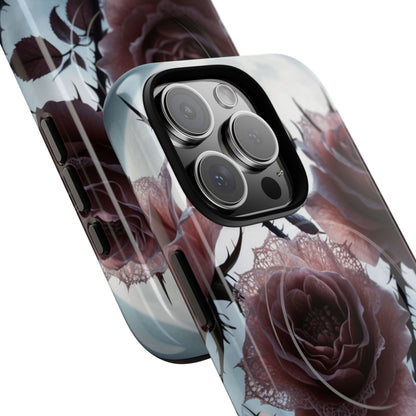 Luminous Rose Thorns iPhone 16 Pro Case - Tough+