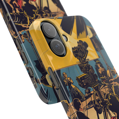 Golden Era Cinematic Spotlight iPhone 16 - Slim Phone Case