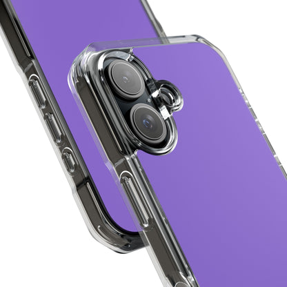 Medium Purple iPhone 16 - Clear Impact Phone Case