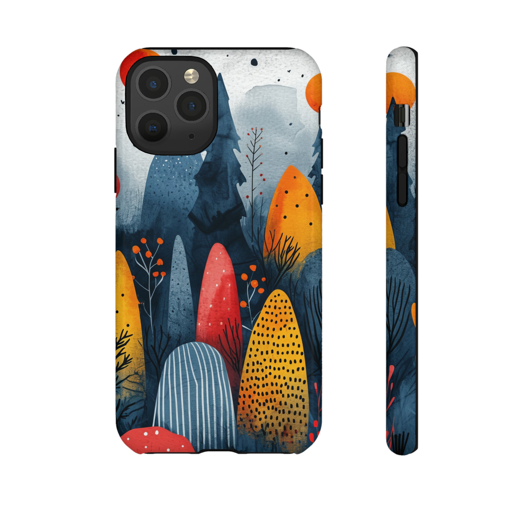 Scandinavian Forest Elegance - Protective Phone Case