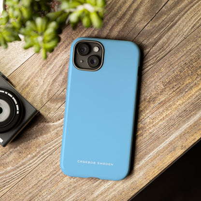 Light Sky Blue iPhone 15 - Tough Phone Case