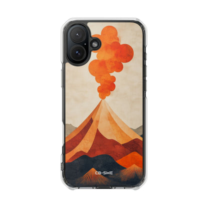 Erupting Heat Waves iPhone Case - Impact