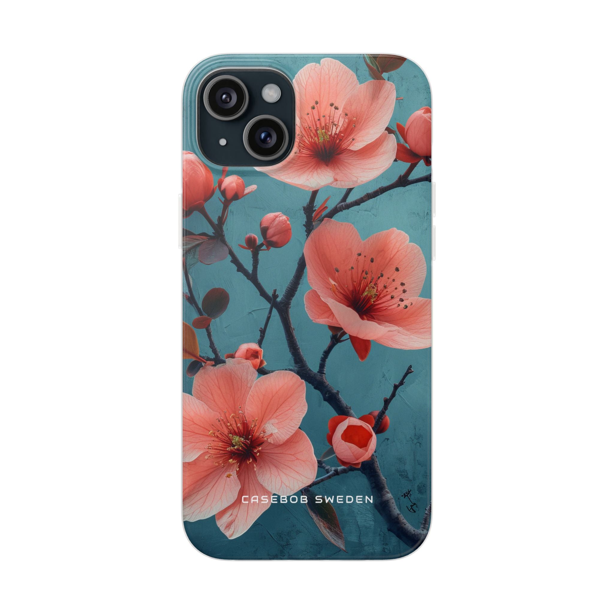 Floral Harmony Burst iPhone 15 - Flexi Phone Case