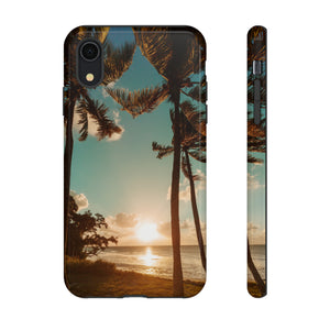 Sundown Palmtrees - Protective Phone Case