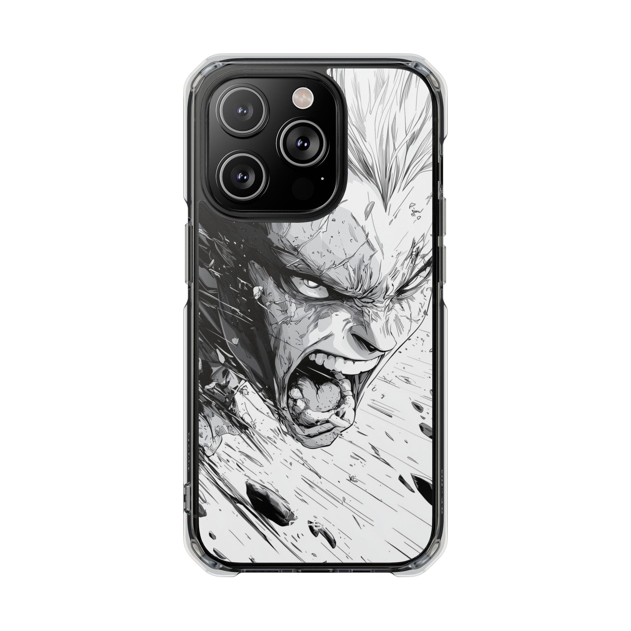 Fierce Emotion Erupts iPhone Case - Impact