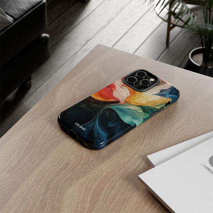 Vibrant Flower Burst - iPhone Case