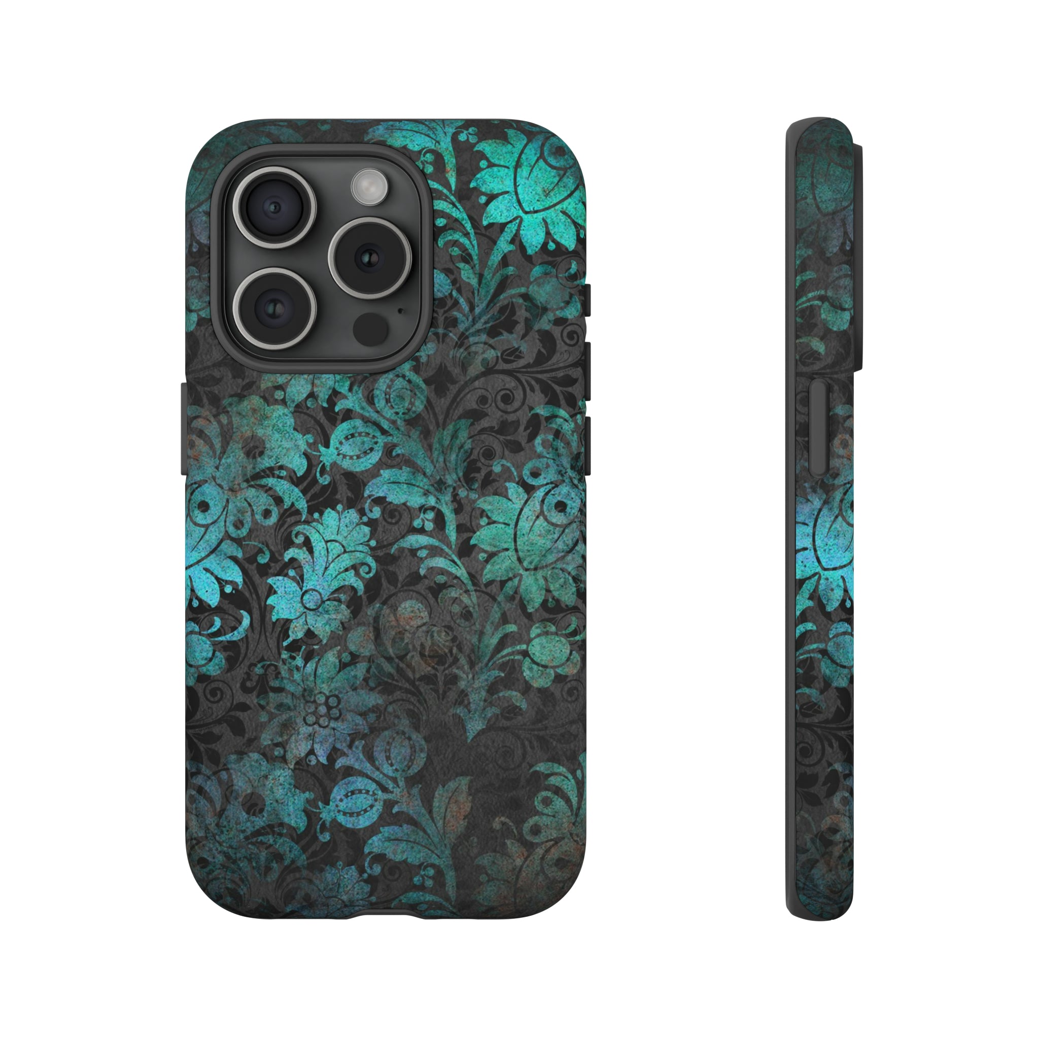 Shse Gothic Flower - Protective Phone Case