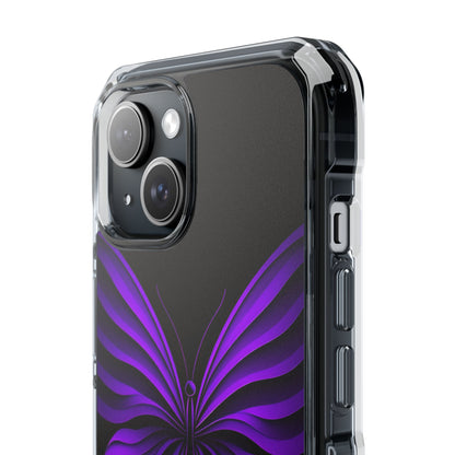 Violet Butterfly iPhone 15 Case - Impact