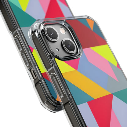 Dynamic Geometric Energy iPhone Case - Impact