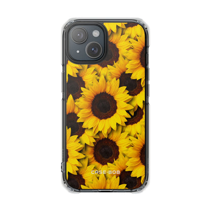 Sunflower Radiance iPhone 15 Case - Impact