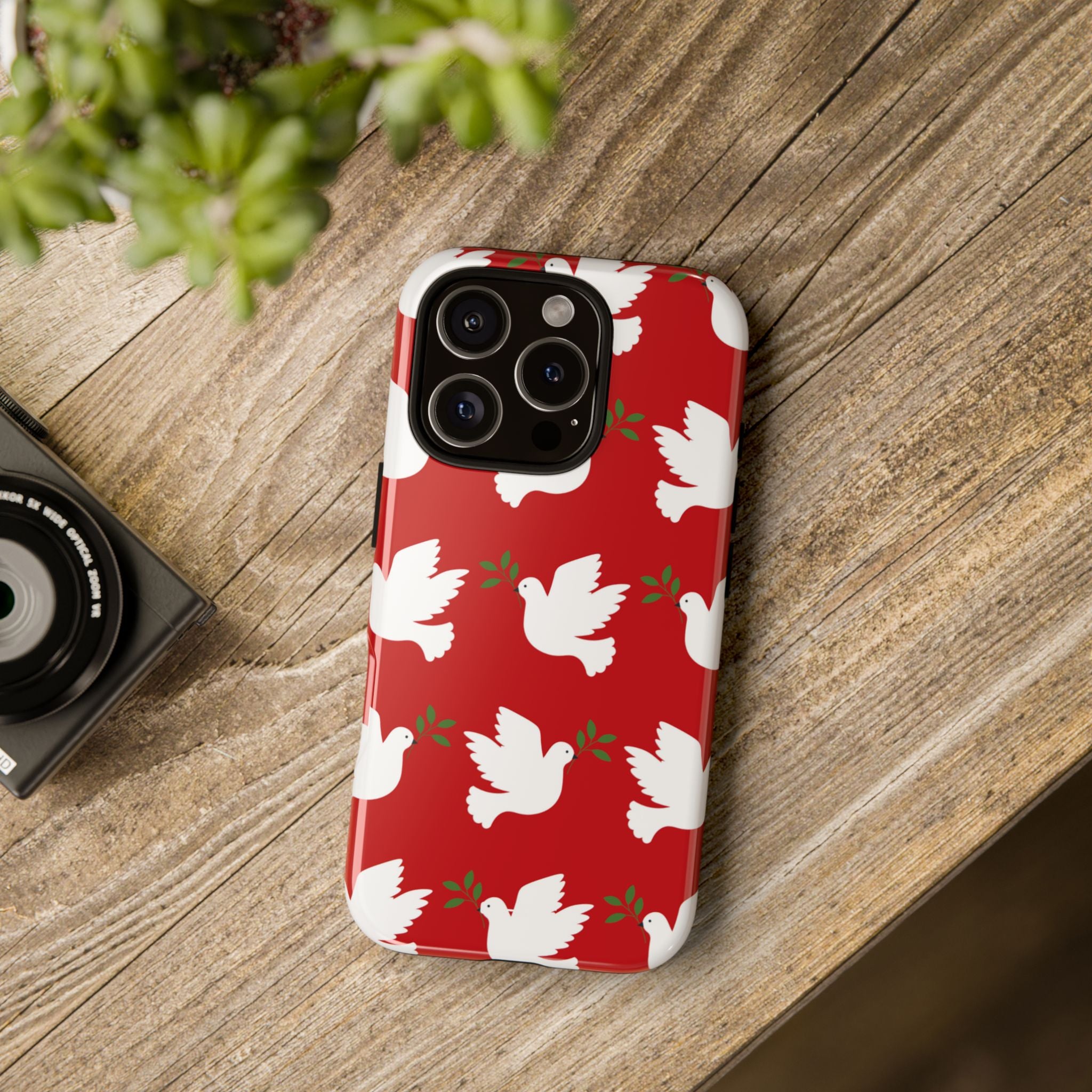 Doves Bring Peace - iPhone Case