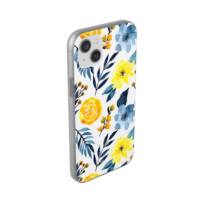 Golden Bloom iPhone 14 Plus Case - Soft