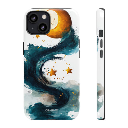 Celestial Waves Dance - iPhone Case