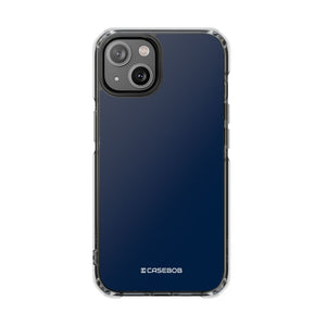 Oxford Blue | Phone Case for iPhone (Clear Impact Case - Magnetic)