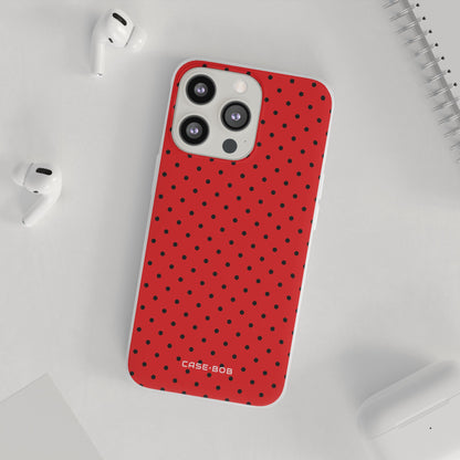 Crimson Dot Matrix iPhone 13 Pro - Soft