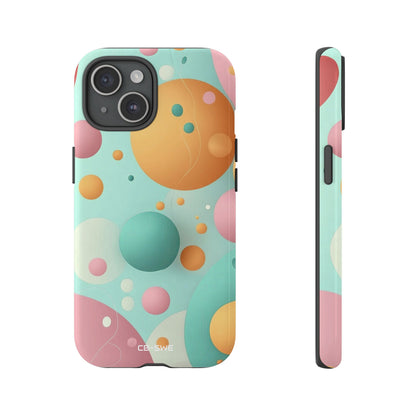 Whimsical Circular Dance - iPhone Case
